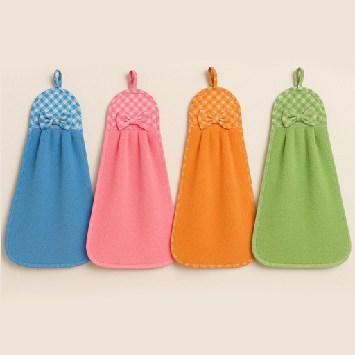 Microfiber Wash Basin Hanging Hand Kitchen Towel-01