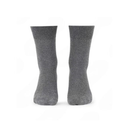 Compact Cotton Full Length Gray Comman Style Socks